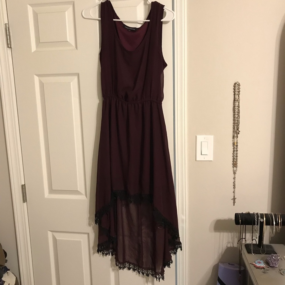 Wine Colored Dress